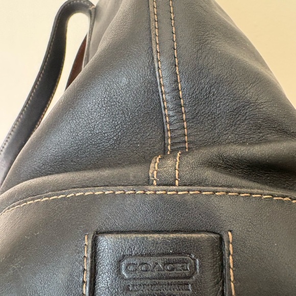 Vintage Coach Hampton Tote Black 5187 - Picture 5 of 11